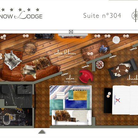 Snow Lodge Hotel Courchevel 1850 Exterior foto